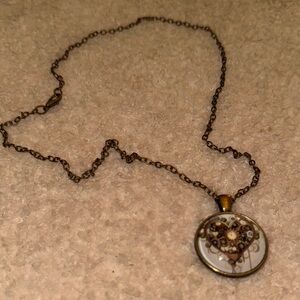 Elegant Heart Pendant Necklace